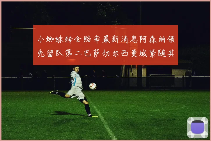小蜘蛛转会赔率最新消息阿森纳领先留队第二巴萨切尔西曼城紧随其后