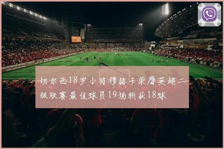切尔西18岁小将穆赫卡荣膺英超二级联赛最佳球员19场斩获18球