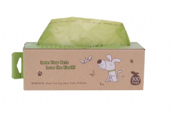 Green Dog Waste Pet Clean Up Bags
