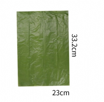 Convenient Green Waste Poop Biodegradable HDPE EPI Pet Garbage Bag