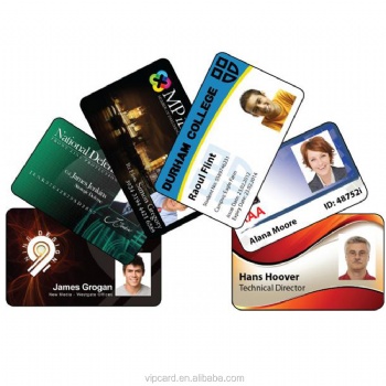 30mil Plastic PVC ID Card With Design Photo